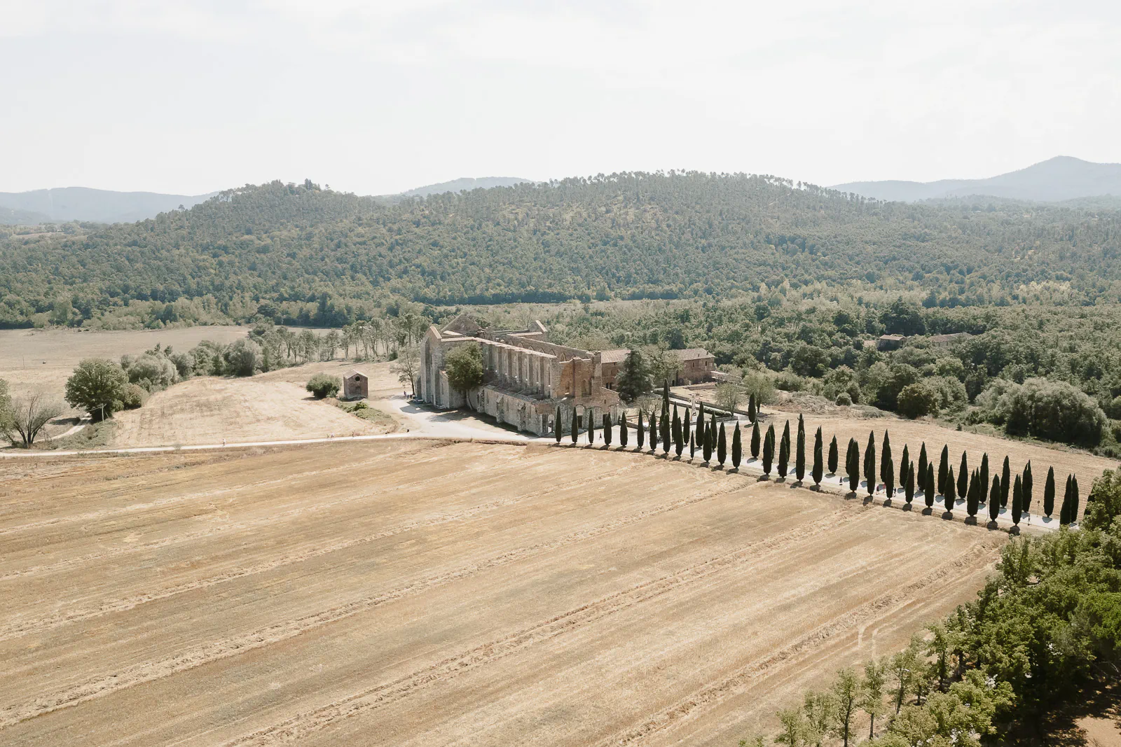 destination wedding tuscany san galgano